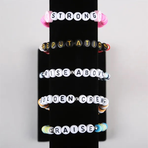 Custom Beaded Friendship Bracelet