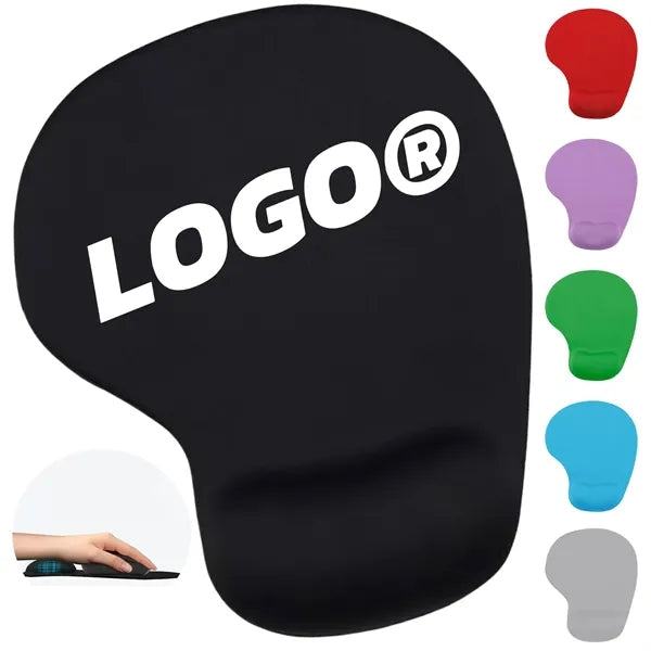 Ergonomic Mouse Pad With Wrist Support Anti Fatigue Design