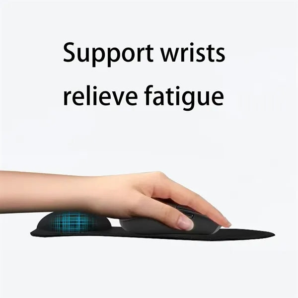 Ergonomic Mouse Pad With Wrist Support Anti Fatigue Design