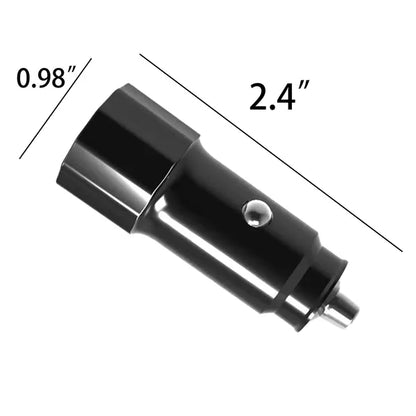 Fast Car Charger with Safety Protection and Dual Port Output