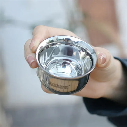 Stainless Steel Wine Glasses