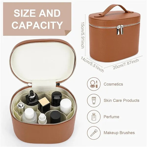 Pu Cosmetic Organizer Bag