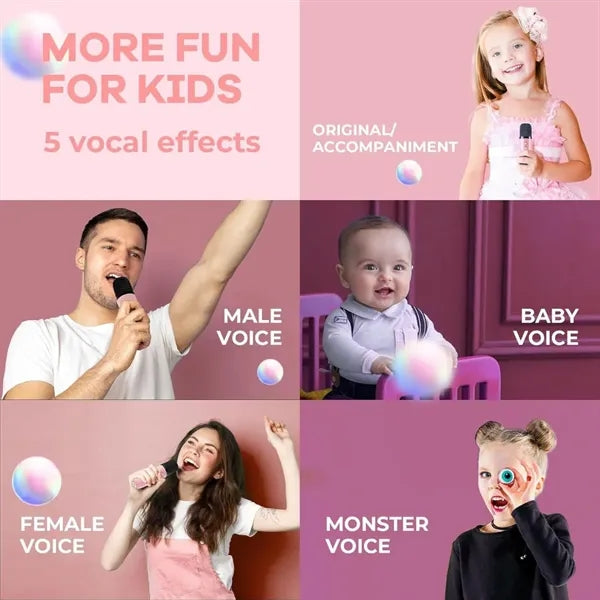 Bluetooth Karaoke Mic Speaker