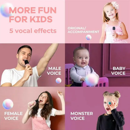 Bluetooth Karaoke Mic Speaker