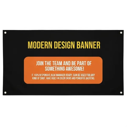 Full Color 3' X 5' Diy 13 Oz Vinyl Banner with Grommets