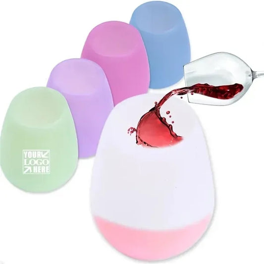 Unbreakable Silicone Wine Glasses