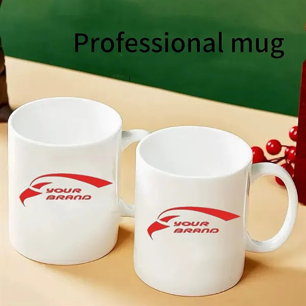 12oz Custom Logo Blank Ceramic Mug for Promotions