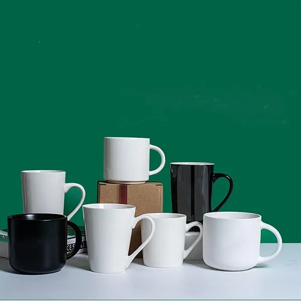 12oz Custom Logo Blank Ceramic Mug for Promotions