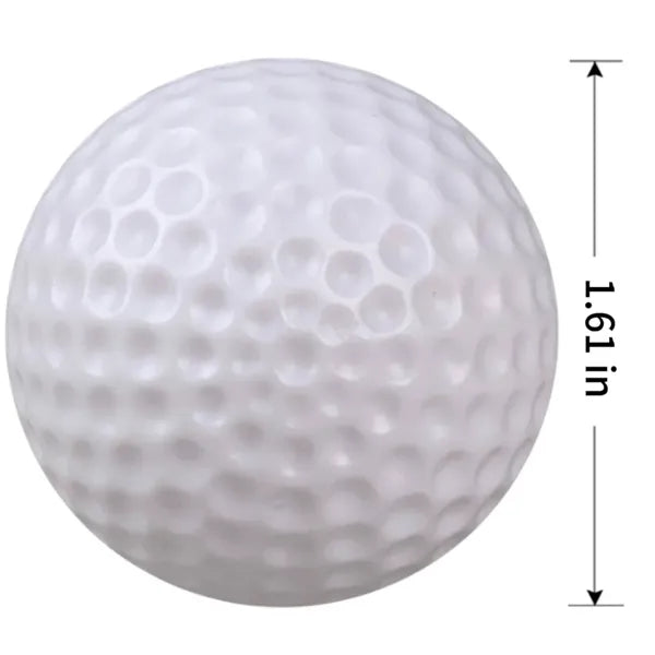 White Hollow Golf Practice Ball for Indoor and Pets