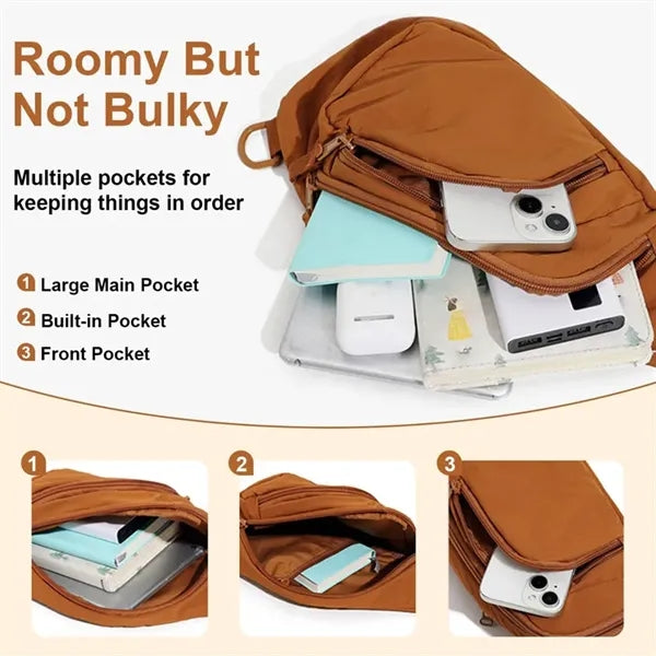 Outdoor Sports Waterproof Shoulder Messenger Bag