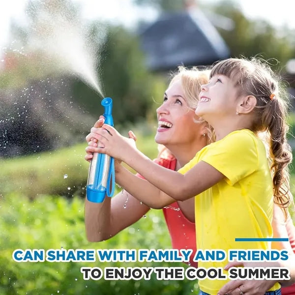 Portable Hydrating Spray Bottle With Pump Carrying Ring