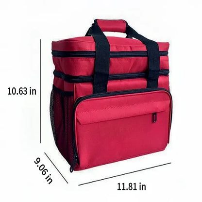Portable First Aid Kit with Large Capacity