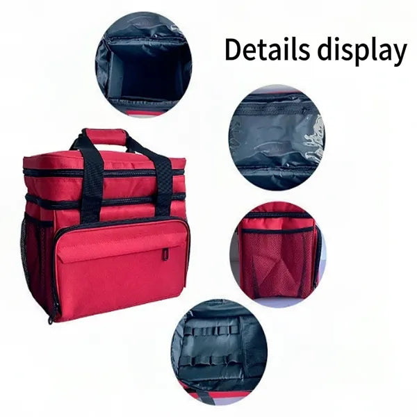 Portable First Aid Kit with Large Capacity