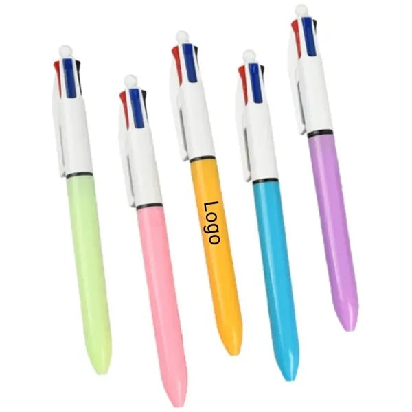 4-in-1 Multicolor Retractable Ballpoint Pen