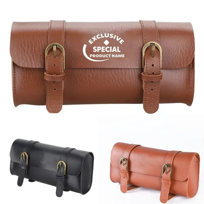 Vintage Bicycle Handlebar Bag With Crossbody Strap