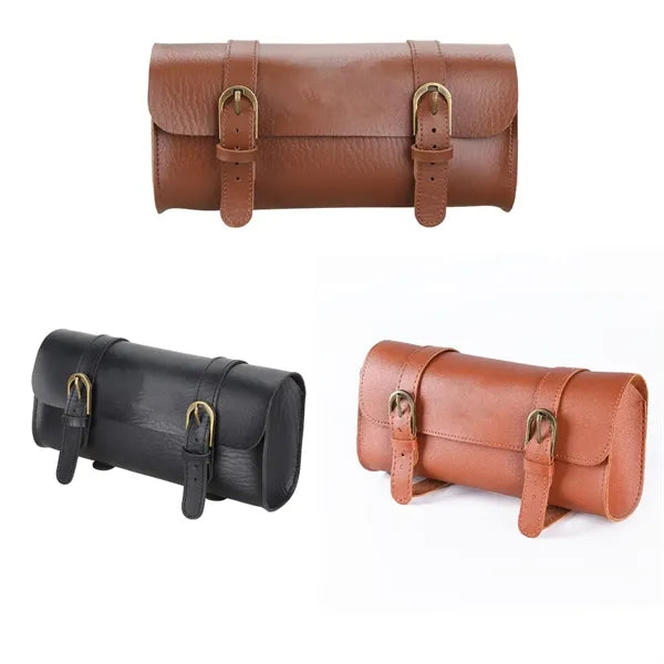 Vintage Bicycle Handlebar Bag With Crossbody Strap
