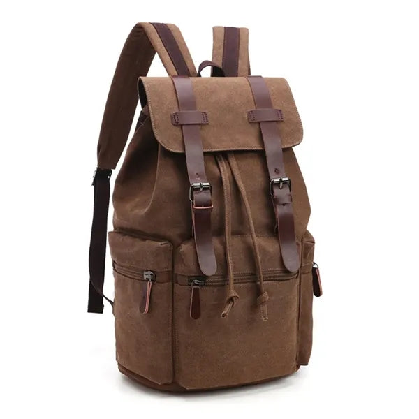 Men's Vintage Canvas Backpack