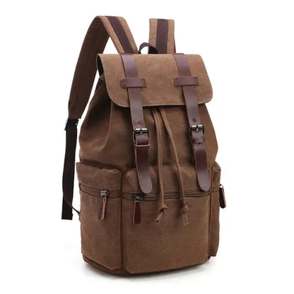 Men's Vintage Canvas Backpack