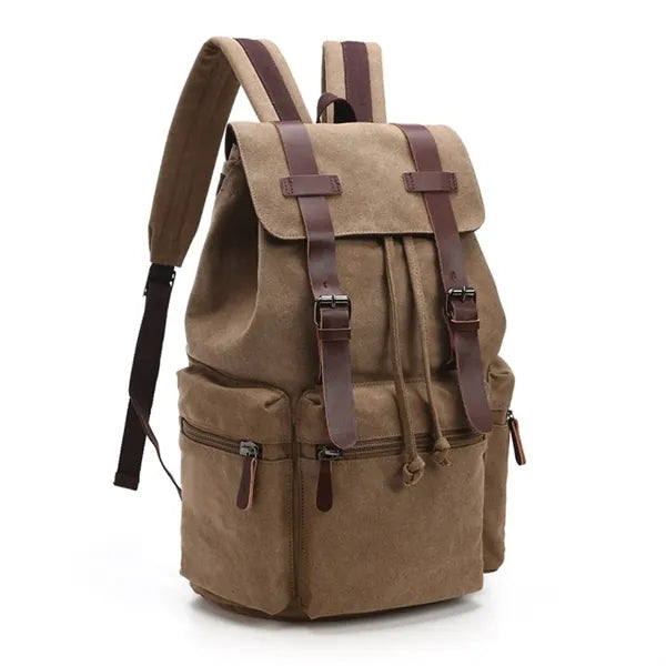 Men's Vintage Canvas Backpack