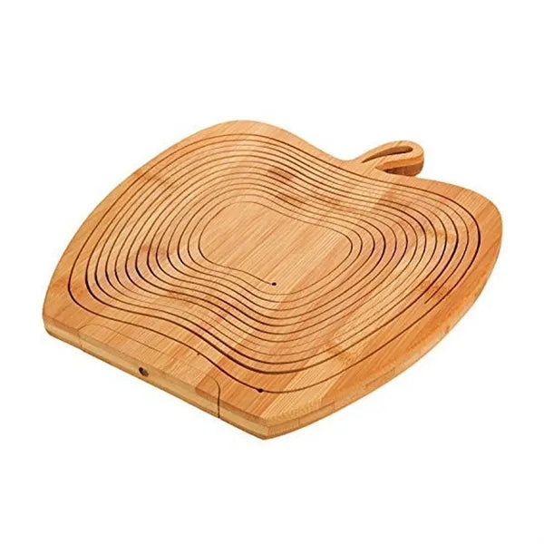 Foldable Thickened Eco-Friendly Bamboo Fruit Basket