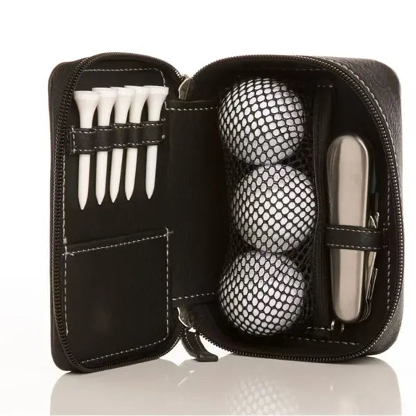 Leather Multi-Function Golf Accessories Storage Bag
