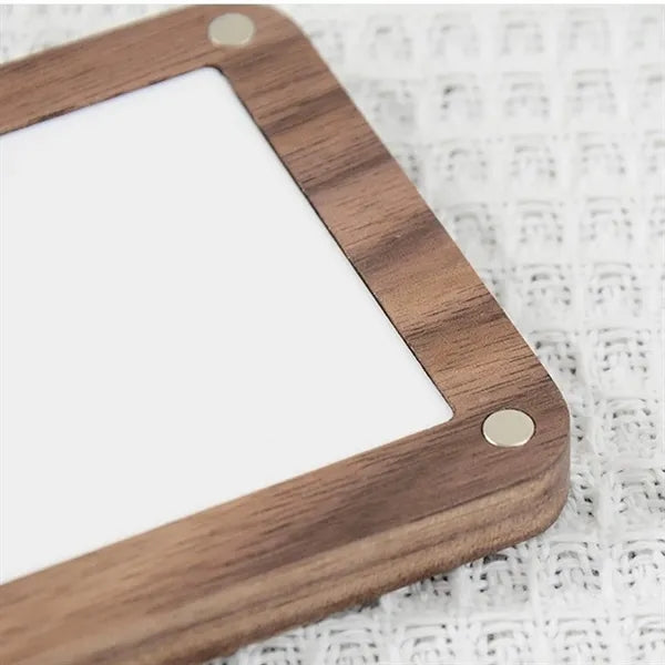 Eco-Friendly Wood Pigment Palette With Magnetic Cover