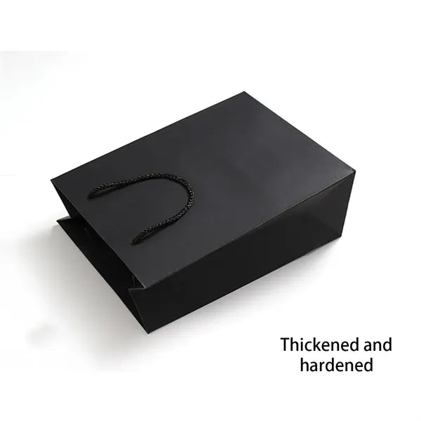 Thickened Black Card Load-Bearing Three-Dimensional Gift Bag