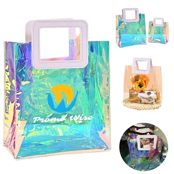 Environmentally Friendly PVC Transparent Laser Handbag