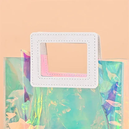 Environmentally Friendly PVC Transparent Laser Handbag