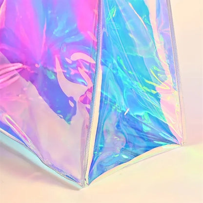 Environmentally Friendly PVC Transparent Laser Handbag
