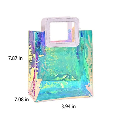 Environmentally Friendly PVC Transparent Laser Handbag