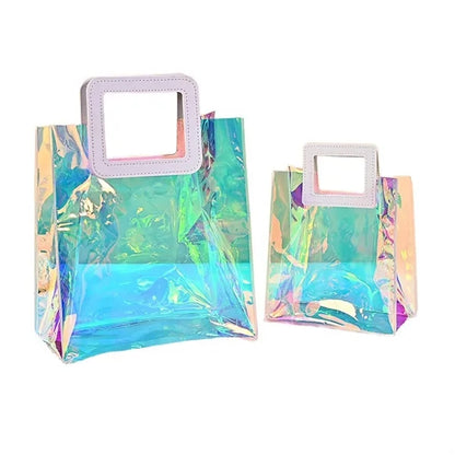 Environmentally Friendly PVC Transparent Laser Handbag