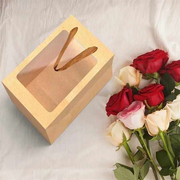 Environmentally Friendly Transparent Gift Bag With Window