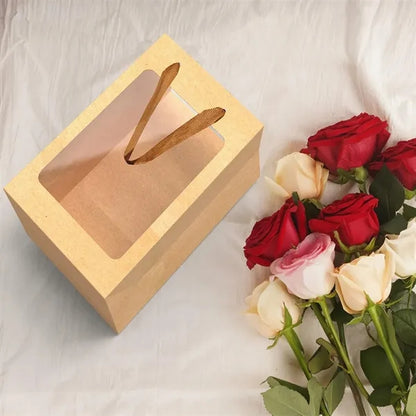 Environmentally Friendly Transparent Gift Bag With Window