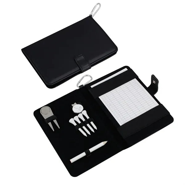 Leather Golf Scorebook Course Outdoor Club Accessories