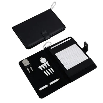 Leather Golf Scorebook Course Outdoor Club Accessories