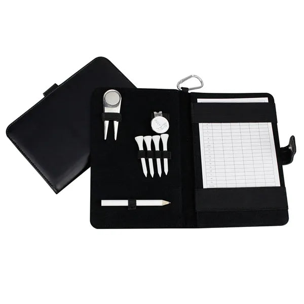 Leather Golf Scorebook Course Outdoor Club Accessories