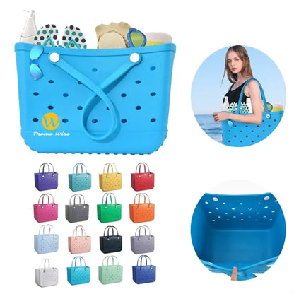 Durable Large Capacity EVA Simple Beach Hole Bag