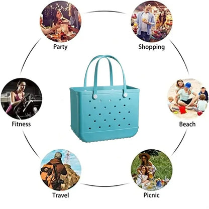 Durable Large Capacity EVA Simple Beach Hole Bag