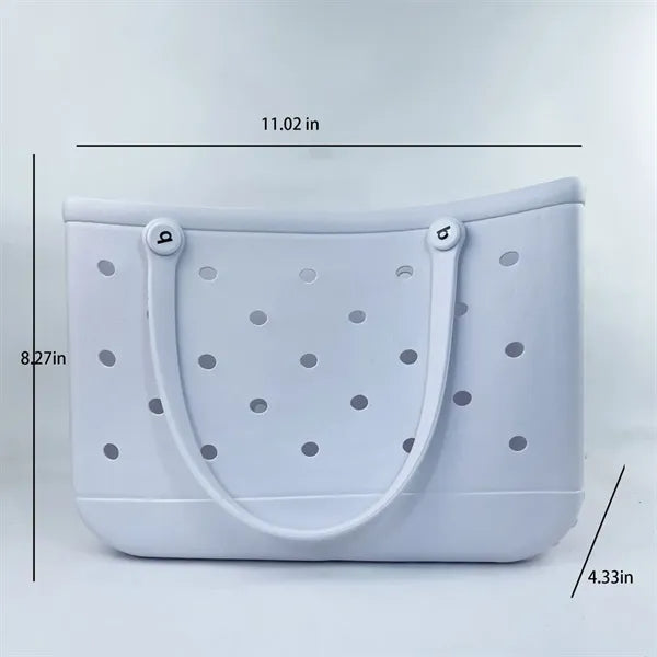 Durable Large Capacity EVA Simple Beach Hole Bag