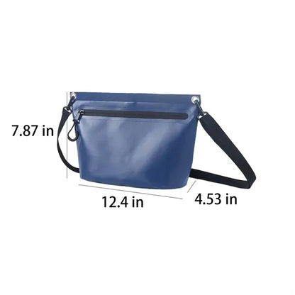 Large Capacity Waterproof PVC Messenger Bag Anti-Rust