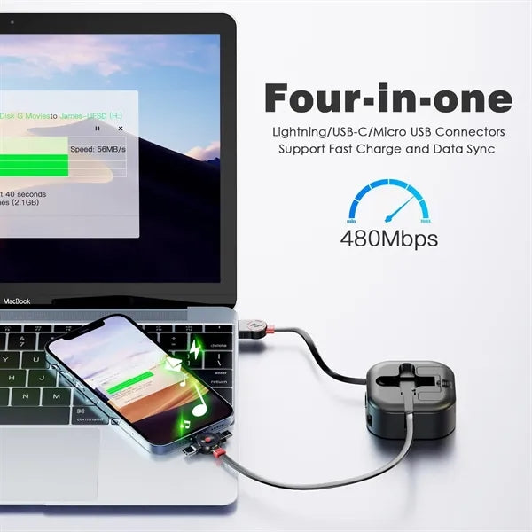Scalable 3 in 1 Multi Charging Cable