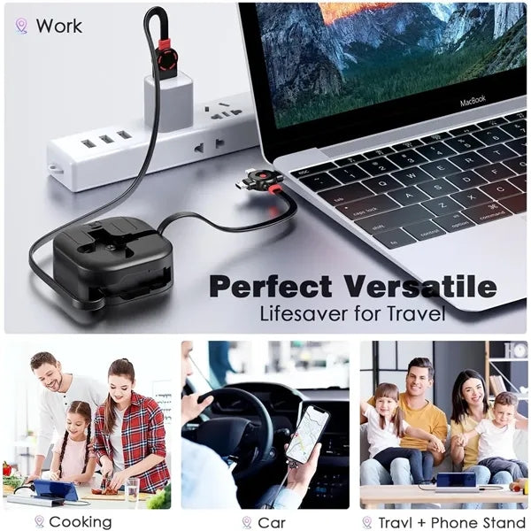 Scalable 3 in 1 Multi Charging Cable