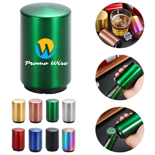 Thickened Stainless Steel Seamless Push Bottle Opener