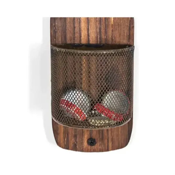 Creative Wall-Mounted Wooden Beer Bottle Opener Practical