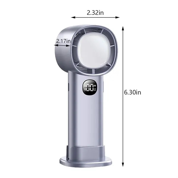 Travel camping gift 100 speed handheld fan with night light