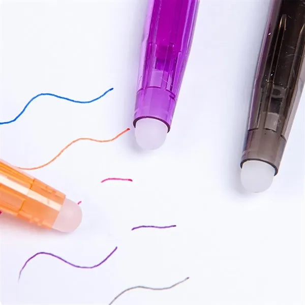Heat Erasable Gel Pen Fabric Markers 0.5mm for Sewing