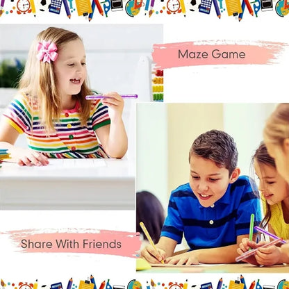 Educational Maze Rollerball Multicolor Fun Toy Ballpoint Pen