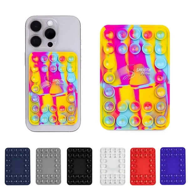 Magnetic Silicone Suction-Cup Phone Mount