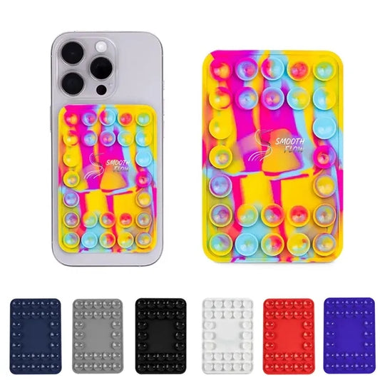 Magnetic Silicone Suction-Cup Phone Mount